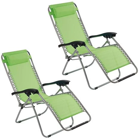 Garden Gear Zero Gravity Chair - Apple Green - Image 4