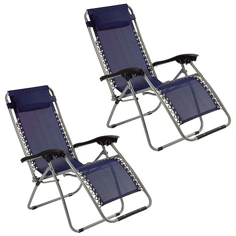 Garden Gear Zero Gravity Chair - Navy - Image 6