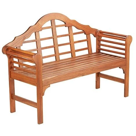 Garden Gear Acacia Lutyens Bench - Image 5